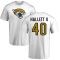 Erick Hallett II Name & Number T-Shirt - White