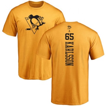 Erik Karlsson One Color Backer T-Shirt - Gold