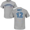 Ernie Whitt Name & Number T-Shirt - Gray