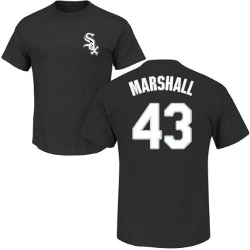 Evan Marshall Name & Number T-Shirt - Black