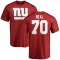 Evan Neal Name & Number T-Shirt - Red