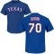 Ezequiel Duran Name & Number T-Shirt - Royal