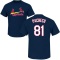 Freddy Pacheco Name & Number T-Shirt - Navy