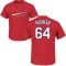 Freddy Pacheco Name & Number T-Shirt - Red