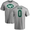 Garrett Wilson Name & Number T-Shirt - Ash