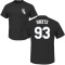 Gavin Sheets Name & Number T-Shirt - Black