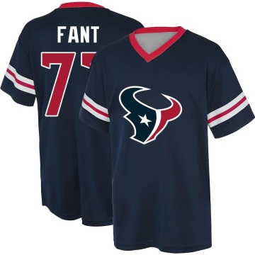 George Fant Name & Number Game Day V-Neck T-Shirt - Navy