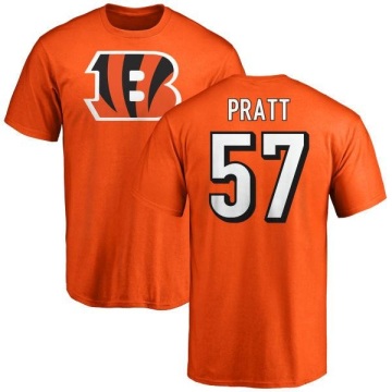 Germaine Pratt Name & Number T-Shirt - Orange