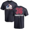 Gianni Fairbrother Name and Number Banner Wave T-Shirt - Navy