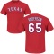 Grant Anderson Name & Number T-Shirt - Red