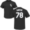 Gregory Santos Name & Number T-Shirt - Black