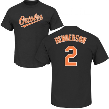 Gunnar Henderson Name & Number T-Shirt - Black