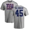 Habakkuk Baldonado Name & Number T-Shirt - Ash