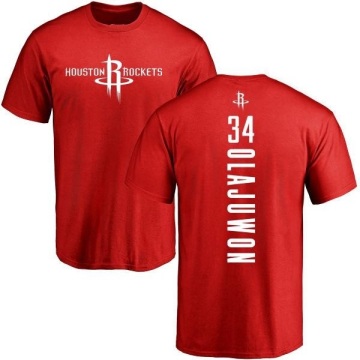Hakeem Olajuwon Backer T-Shirt - Red