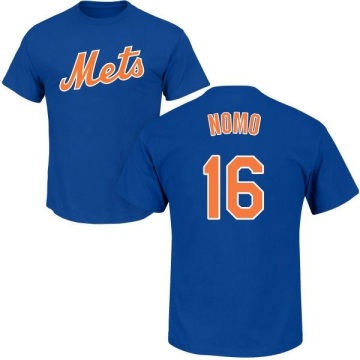 Hideo Nomo Name & Number T-Shirt - Royal