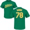 Hogan Harris Name & Number T-Shirt - Green
