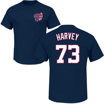Hunter Harvey Name & Number T-Shirt - Navy