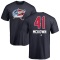 Hunter McKown Name and Number Banner Wave T-Shirt - Navy