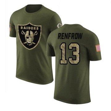Hunter Renfrow Legend Salute to Service T-Shirt - Olive