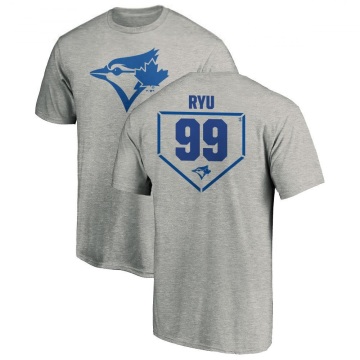 Hyun Jin Ryu RBI T-Shirt - Heathered Gray