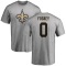 Isaiah Foskey Name & Number T-Shirt - Ash
