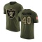 Isaiah Pola-Mao Legend Salute to Service T-Shirt - Olive