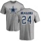 Israel Mukuamu Name & Number T-shirt - Gray