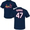 Ivan Herrera Name & Number T-Shirt - Navy