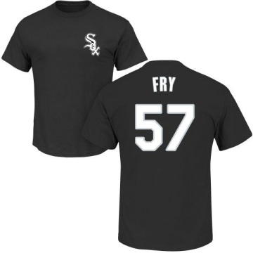 Jace Fry Name & Number T-Shirt - Black