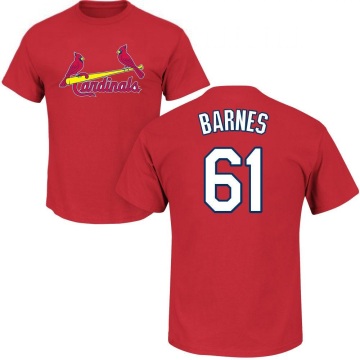 Jacob Barnes Name & Number T-Shirt - Red
