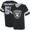 Jacob Bobenmoyer Name & Number Game Day V-Neck T-Shirt - Black