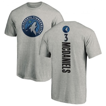 Jaden McDaniels Backer T-Shirt - Ash