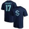 Jaden Schwartz Name & Number T-Shirt - Navy