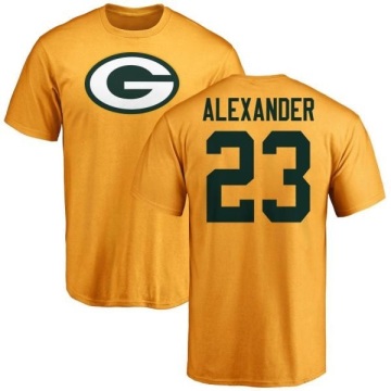 Jaire Alexander Name & Number T-Shirt - Gold