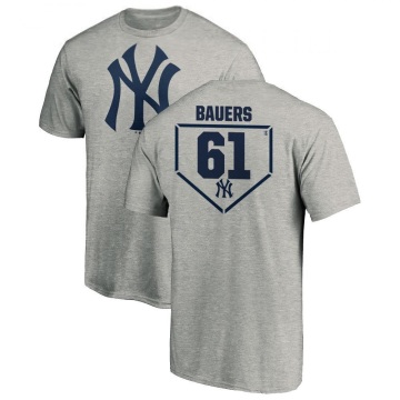 Jake Bauers RBI T-Shirt - Heathered Gray