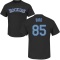 Jake Bird Name & Number T-Shirt - Black