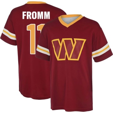 Jake Fromm Name & Number Game Day V-Neck T-Shirt - Red