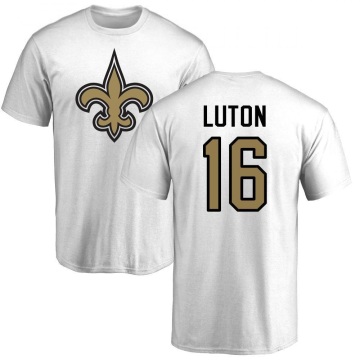 Jake Luton Name & Number T-Shirt - White