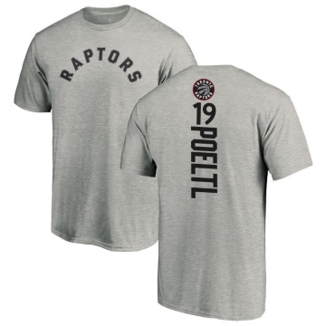 Jakob Poeltl Backer T-Shirt - Ash
