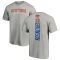 Jalen Brunson Backer T-Shirt - Ash