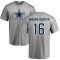 Jalen Moreno-Cropper Name & Number T-shirt - Gray