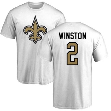 Jameis Winston Name & Number T-Shirt - White