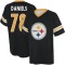 James Daniels Name & Number Game Day V-Neck T-Shirt - Black