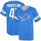 James Houston Los Name & Number Game Day V-Neck T-Shirt - Blue