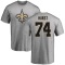 James Hurst Name & Number T-Shirt - Ash