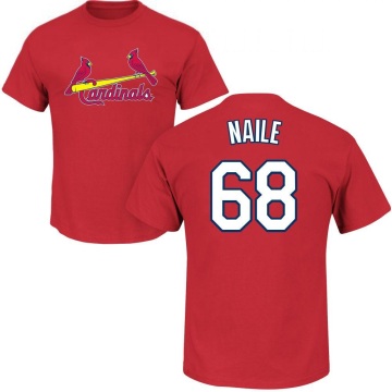 James Naile Name & Number T-Shirt - Red