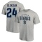 Jamie Oleksiak Name & Number Lockup T-Shirt - Gray