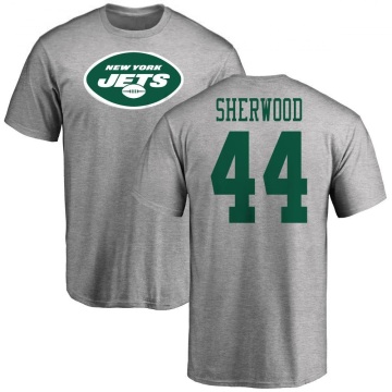 Jamien Sherwood Name & Number T-Shirt - Ash