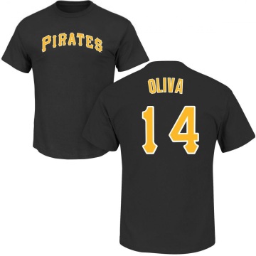Jared Oliva Name & Number T-Shirt - Black