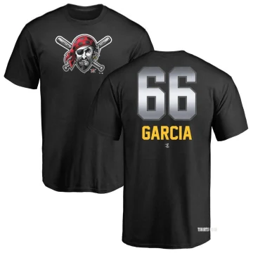 Jarlin Garcia Name and Number Banner Wave T-Shirt - Navy - Tshirtsedge